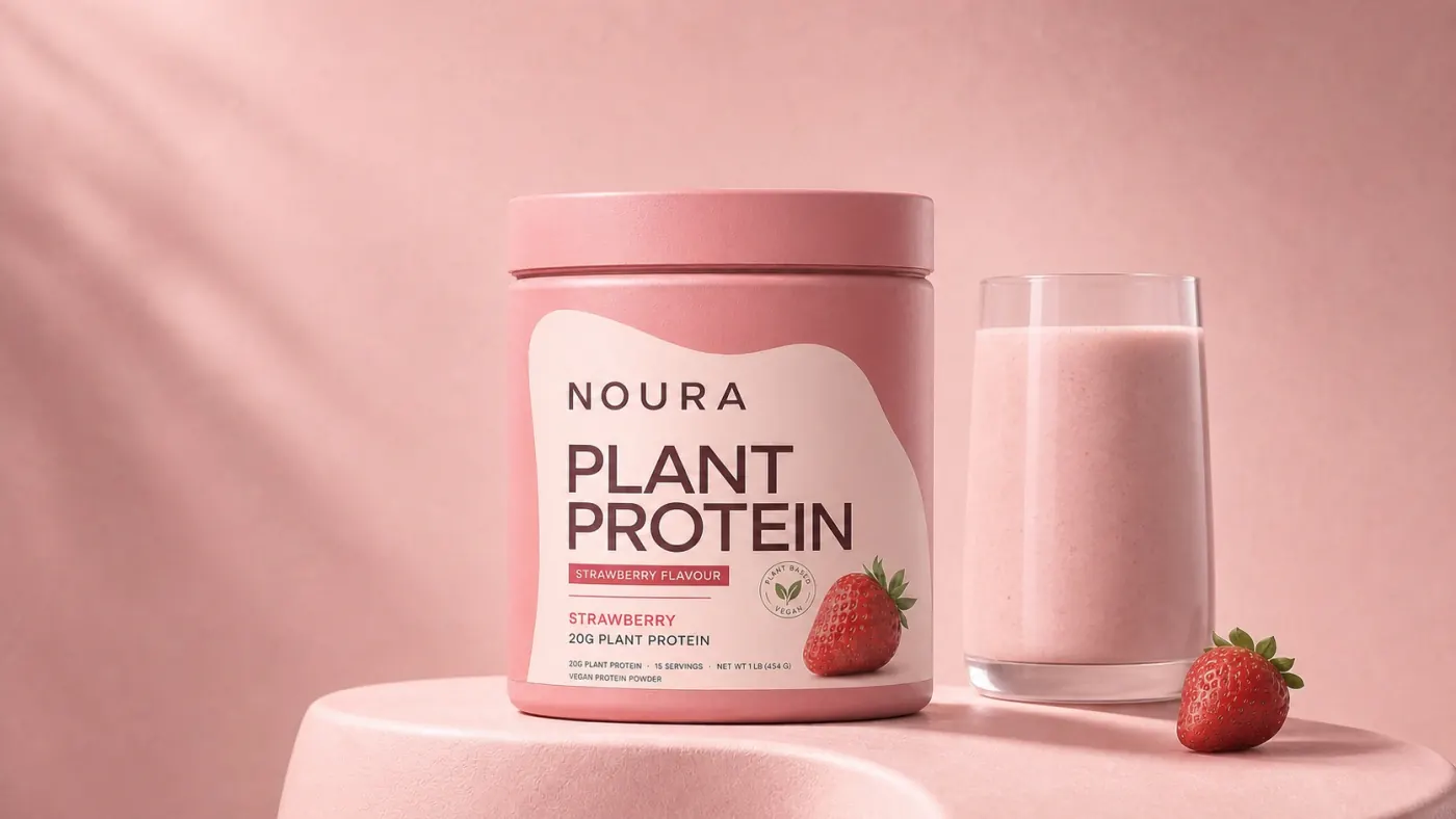 Noura strawberry plant protein product study